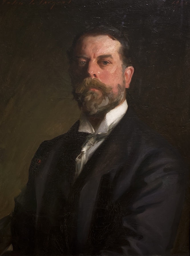 Self Portrait (1906) by John Singer Sargent, oil on canvas, Uffizi Gallery, Florence 