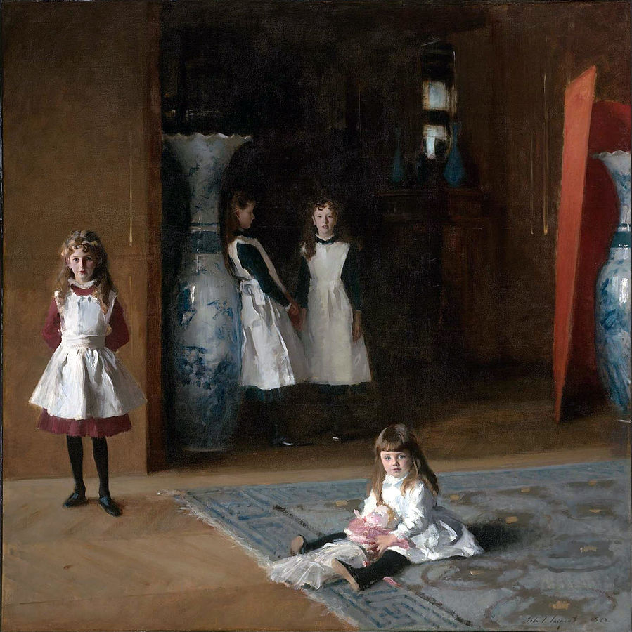 The Daughters of Edward Darley Boit (1882) by John Singer Sargent, oil on canvas, Museum of Fine Arts, Boston