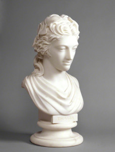 Elizabeth (née Farren), Countess of Derby (c.1788) by Anne Seymour Damer, marble bust, National Portrait Gallery, London