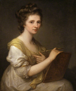 Self Portrait (c.1770-1775) by Angelica Kauffman, oil on canvas, National Portrait Gallery, London