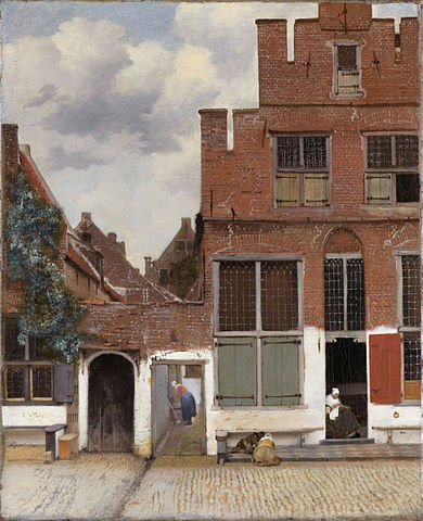 The Little Street (Het Straatje) (1657–1658), oil on canvas
