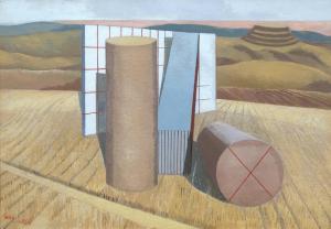 Equivalents for the Megaliths (1935) Paul Nash, oil on canvas. Tate Britain