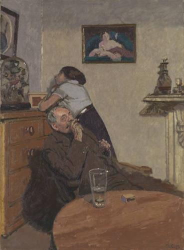 Ennui (1913) Walter Richard Sickert, oil on canvas, Ashmolean Museum, Oxford