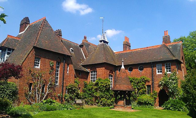 The Red House in Upton, Bexleyheath, Greater London (completed 1859), Philip Webb and William Morris