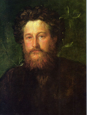 William Morris (1870) by G. F. Watts, oil on canvas, National Portrait Gallery, London