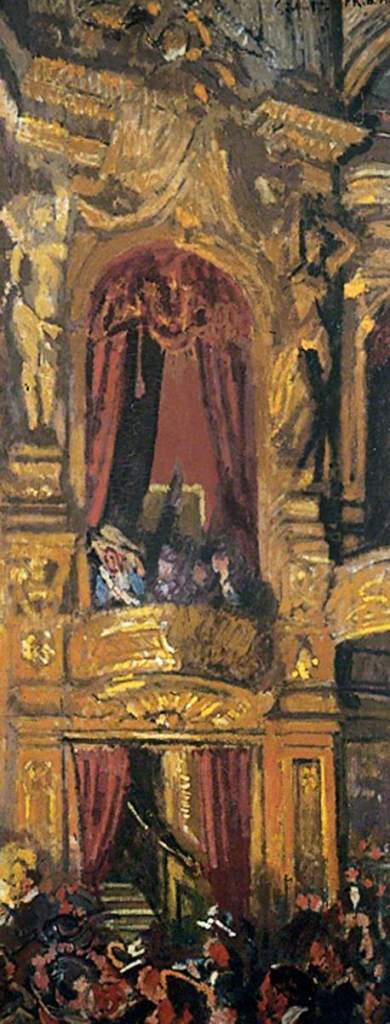 The New Bedford (1916/17) by Walter Richard Sickert, oil on canvas, Leeds Museums and Galleries