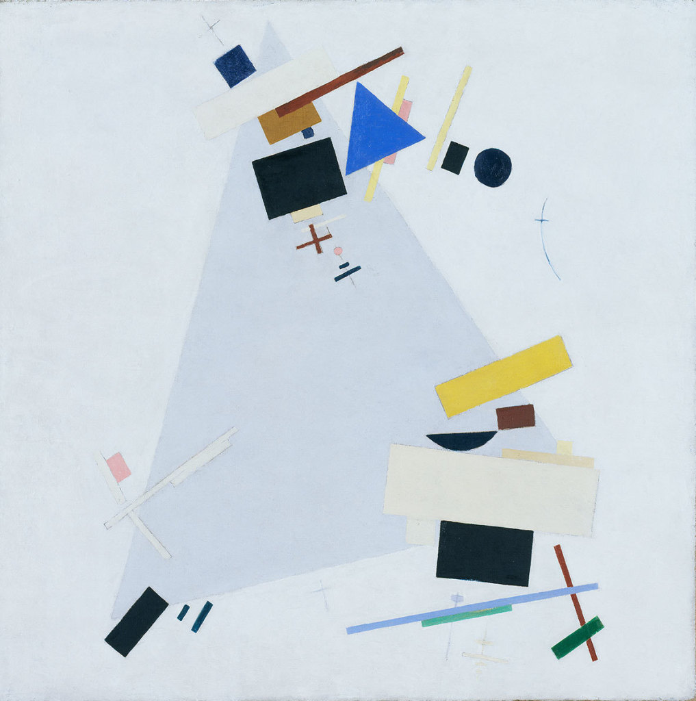Dynamic Suprematism Supremus (c.1915) by Kazimir Malevich, oil on canvas, Tate, London